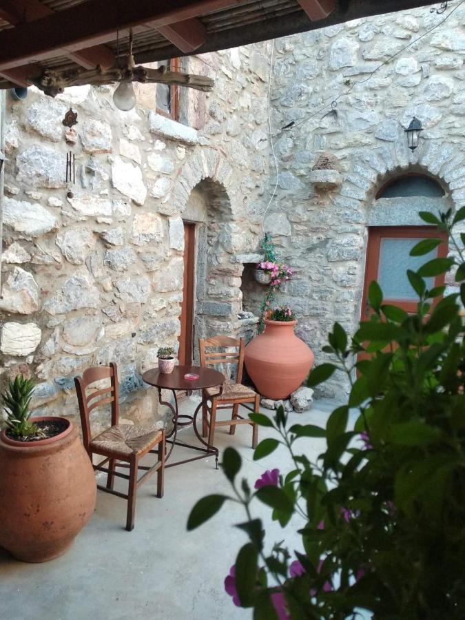 Μεστα - Πλατεια Villa Mesta Bagian luar foto