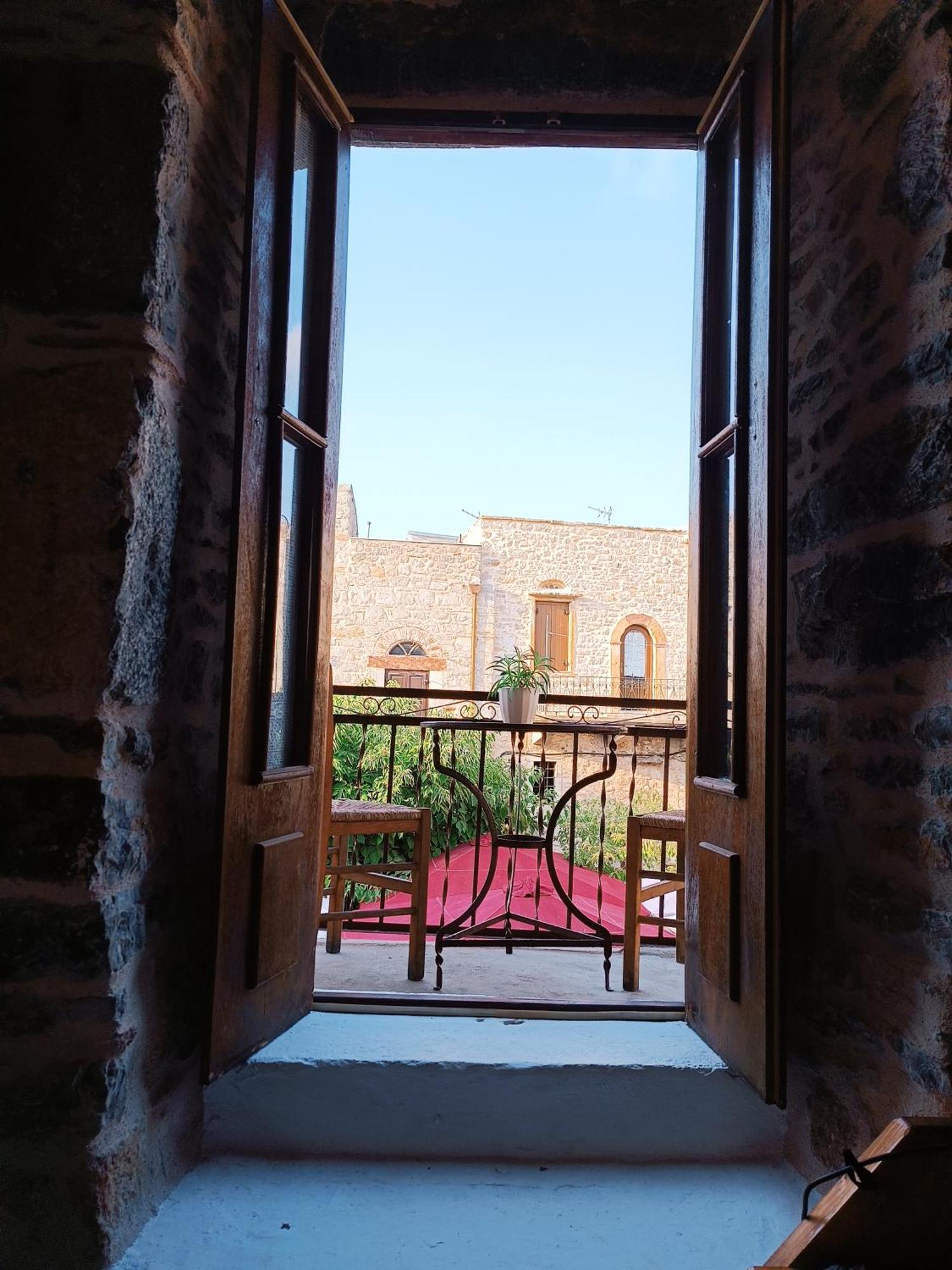 Μεστα - Πλατεια Villa Mesta Bagian luar foto